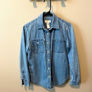 JONES New York button down, Size: P/S, Color: blue